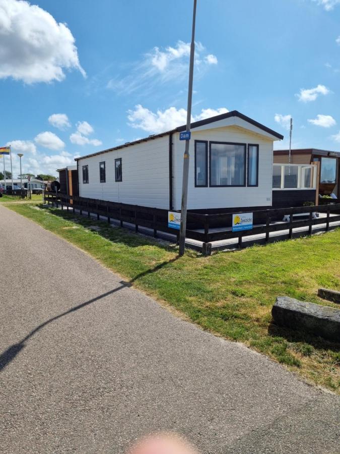 Camping Zeezicht Verhuur Chalet Aan Zee Westerland Exterior photo